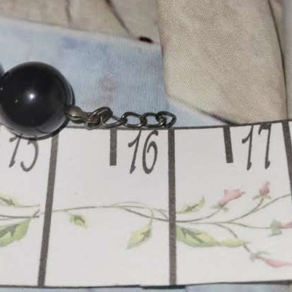 Classy Bold Black Flower Power Necklace Bracelet & Earring Set Lot - Picture 7 of 7